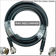 N erkek - RP SMA dişi Koaksiyel Kablo LMR400/RWC400