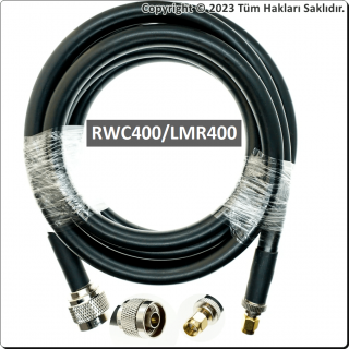 N erkek - SMA erkek Koaksiyel Kablo LMR400/RWC400