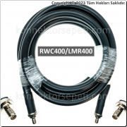 SMA dişi - SMA dişi Koaksiyel Kablo LMR400/RWC400