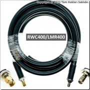 SMA erkek - SMA dişi Koaksiyel Kablo LMR400/RWC400