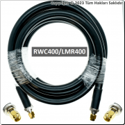 SMA erkek - SMA erkek Koaksiyel Kablo LMR400/RWC400
