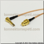 RP SMA dişi - MS156 erkek Pigtail Kablo 15cm
