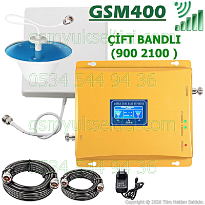 Gsm Sinyal Güçlendirici Çift Bandlı Gsm Yükseltici