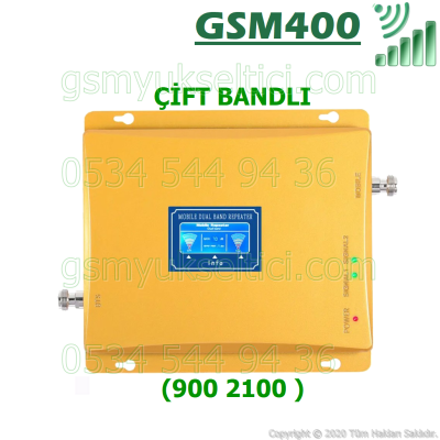 Gsm Sinyal Güçlendirici Çift Bandlı Gsm Yükseltici
