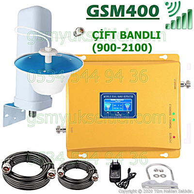 Gsm Sinyal Güçlendirici Çift Bandlı Gsm Yükseltici