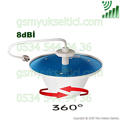 8dBİ MANTAR ANTEN